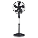 Ventilator cu picior, 55 W, 125 cm, 5 pale, Negru, V-TAC