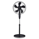 Ventilator cu picior, 55 W, 125 cm, 5 pale, Negru