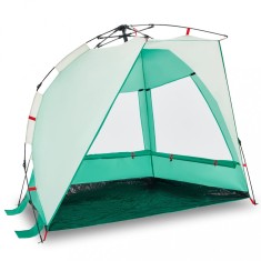 Cort camping 2 persoane verde marin impermeabil setare rapida foto