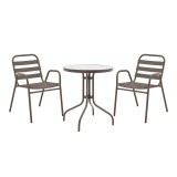 Cumpara ieftin Masa dining Watson-Sussie, Pako World, Maro, 60x60x70 cm