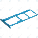 Samsung Galaxy M11 (SM-M115F) Tavă Sim + Tavă MicroSD albastru metalic GH81-18746A
