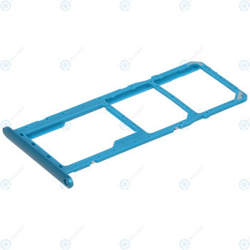 Samsung Galaxy M11 (SM-M115F) Tavă Sim + Tavă MicroSD albastru metalic GH81-18746A foto