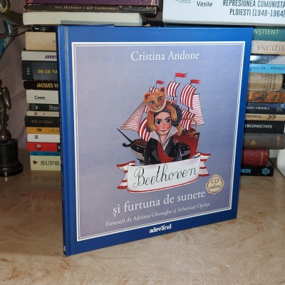 CRISTINA ANDONE - BEETHOVEN SI FURTUNA DE SUNETE , ADEVARUL , 2011 (CONTINE CD)* foto