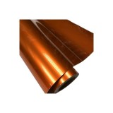 Folie auto PET Premium portocaliu liquid metal anti-bule 18m x 1.52m