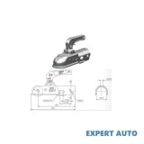 Cupla remorca rotunda cod:bc2300c Alta marca Alt model #7