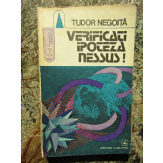 Verificati ipoteza Nessus! de Tudor Negoita Fantastic club