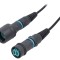 Conector patch cord fibră OM3 LC duplex