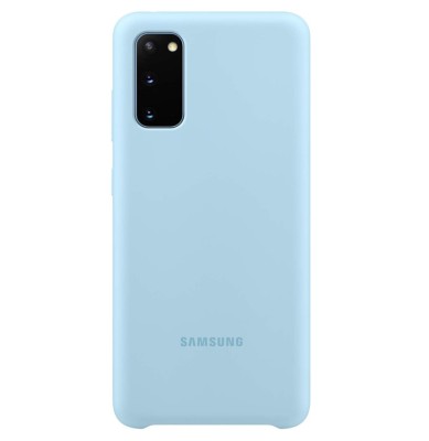 Husa din silicon pentru Samsung Galaxy S20 S20 5G, Albastru Sky - RESIGILAT foto