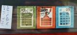 TS21 - Timbre serie DDR - 1962 Mi873-875, Stampilat