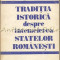 Traditia Istorica Despre Intemeierea Statelor Romanesti - Gheorghe I. Bratianu