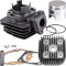 Kit Cilindru scuter ATALA RIZZATO Hacker 80 80cc 2T + Chiuloasa - Aer