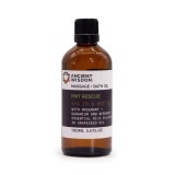 Ulei Baie &amp; Masaj PMS, 100ml - Rozmarin, Muscata, Bergamota, Struguri - Relaxare, Revigorare, Hidratare - Ingrijire Naturala Femei