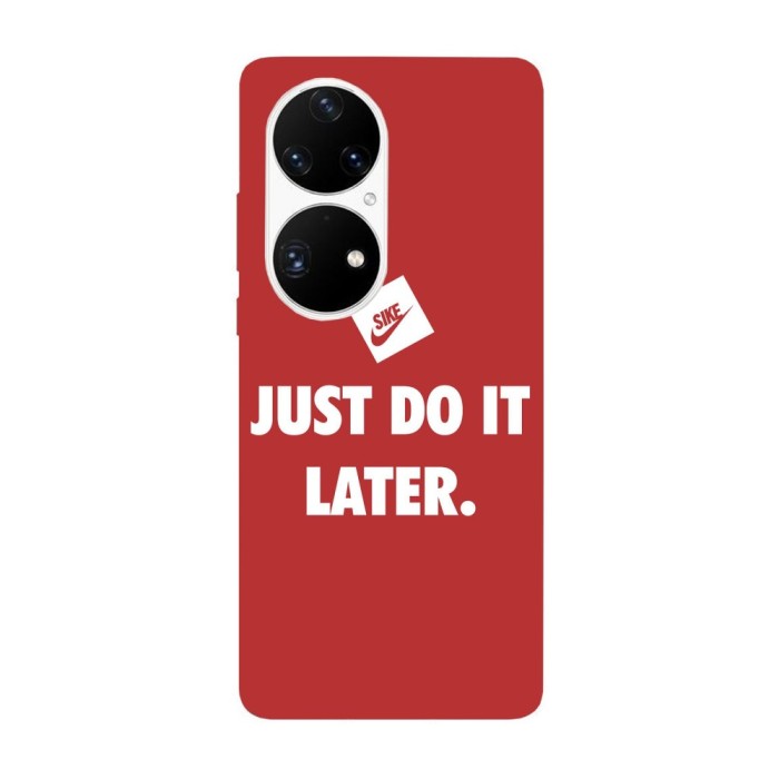 Husa compatibila cu Huawei Nova 9 model just do it later, Silicon, TPU, Viceversa