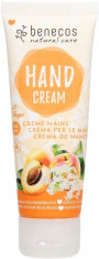 Crema de maini cu flori de soc si caise, Benecos, 75 ml foto