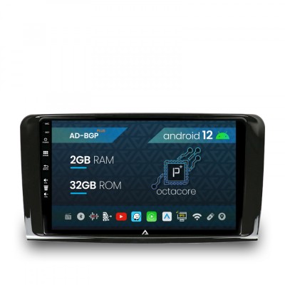 Navigatie Mercedes Benz ML W164 GL X164, Android 12, P-Octacore 2GB RAM + 32GB ROM, 9 Inch - AD-BGP9002+AD-BGRKIT405 foto