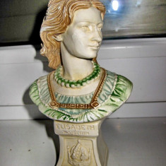 982a-Statuieta bust Kaiserin Elisabeth Germania rasina tare.