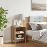 vidaXL Noptiera Stejar artizanal 40x30x50 cm Lemn prelucrat 856418