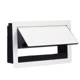 Priza Blat Incastrabila EVOline 937 Flip Top Push, 3 Schuko, 2 RJ45 Cat6, Alb