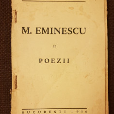 Poezii, vol II - Mihai Eminescu (1936)