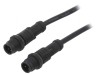 Cablu Senzori Automatizări 4 PIN M12-M12 0.5m Mufă