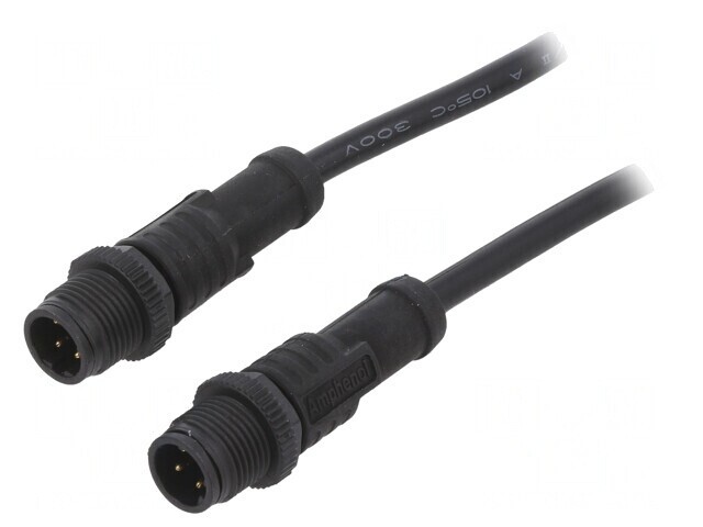 Cablu Senzori Automatizări 4 PIN M12-M12 0.5m Mufă