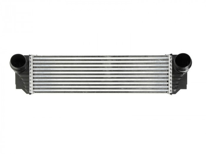 Intercooler BMW Seria 5 F10/F11, 03.2010-2018, motor 3.0 R6 T 225kw, benzina, cu/fara AC, aluminiu brazat/plastic, 550x155x80 mm,