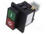 &Icirc;ntrerupător supracurent 12A 2 poli SCHURTER IP65 SNAP-IN