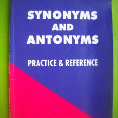 HOPCT SYNONYMS AND ANTONYMS /GEORGE GRUIA 1998 ENGLEZA/ 208 PAG