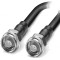 Cablu N tată FRNC ecranaţi negru