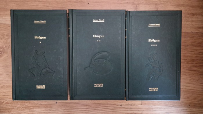 SHOGUN - James Clavell (3 volume - Biblioteca Adevarul)
