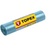 Saci menajeri extra rezistenti Topex, 80L, 5 bucati, 100 microni