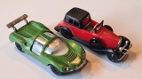 Lot 2 machete vechi de colectie Estetyka: Ferrari Dino Berlinetta si Hispano Suiza 1934, sc 1:43, Polonia anii &#039;80