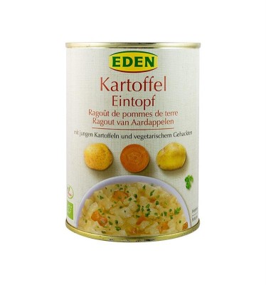 Mancare Bio de Cartofi Eden 560gr foto