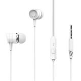 Casti Handsfree EarBuds XO-EP20, Cu microfon, 3.5 mm, Alb, Blister