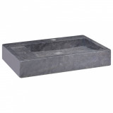 Cumpara ieftin Chiuvetă, negru, 58x39x10 cm, marmură