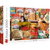 Puzzle Trefl 1000 Pisici Si Dulciuri