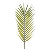 Ramura palmier decorativa artificiala,plastic,verde,74 cm