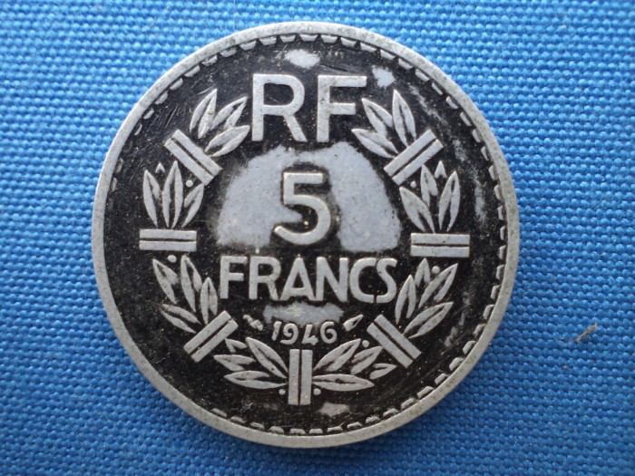 5 FRANCI 1946 FRANTA