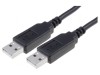 Modul USB cu Cablu Integrat 2.5m, 2x USB A 2.0