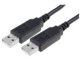 Modul USB cu Cablu Integrat 2.5m, 2x USB A 2.0