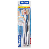 Periute de dinti Pro Interdental Duo Medium Trisa, capat cauciuc abraziv, 2 bucati