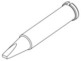 Varf Surubelnita ERSA 2mm, pentru Statie/Ciocan de Lipit