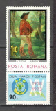 Romania.1973 Ziua marcii postale-Pictura DR.341