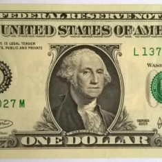 Bancnota SUA - 1 Dollar 2003 - L - San Francisco, California