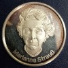 (A120) MEDALIE DIN ARGINT GERMANIA - MARIANNE STRAUSS - FEMEIE EVREICA DEPORTATA DE GESTAPO, ARGINT 999, PROOF, Europa