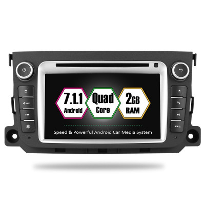 Navigatie GPS Auto Audio Video cu DVD si Touchscreen 7 &amp;quot; inch Rezolutie HD 1024x600 Mercedes Benz Smart Fortwo + Cadou Soft si Harti GPS 16Gb Memorie foto