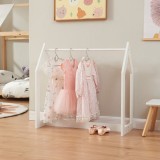 Cuier pentru copii V&aelig;rl&oslash;se alb 78x75x35 cm, tip casuta