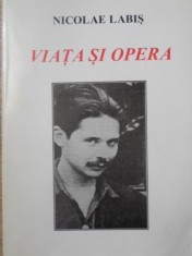 VIATA SI OPERA-NICOLAE LABIS foto