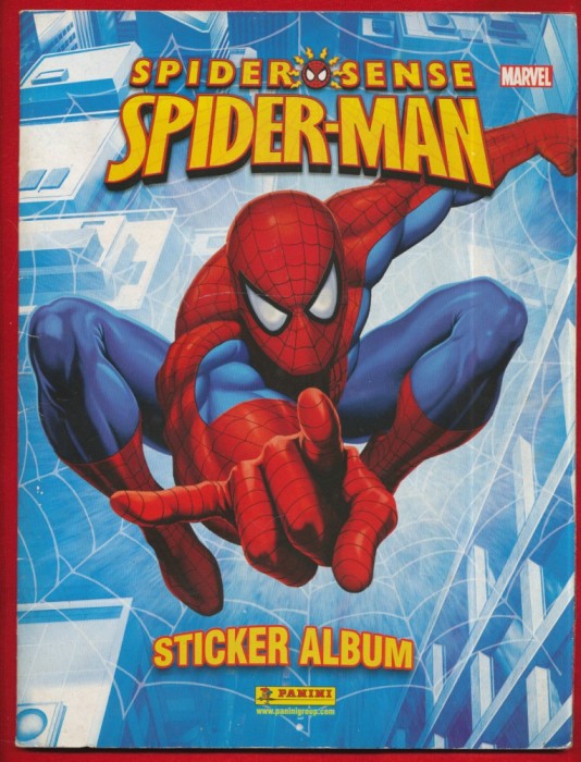 &quot;Spider Sense Spider-Man&quot; Sticker album 2009 Marvel