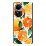 Husa compatibila cu Oppo Reno10 5G Silicon Gel Tpu Model Oranges